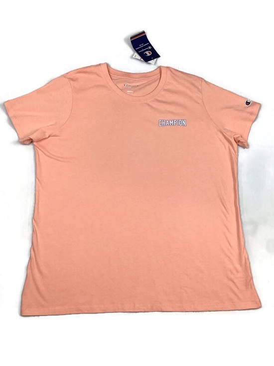 Champion Tops - Champion Women’s XXL Short Sleeve Peach Color Tee T-Shirt NEW! Retail $25
